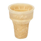 cones feitos sob encomenda da bolacha do comprimento de 72mm, cone fresco do açúcar do gelado