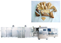 Linha de produção automática comercial do cone do açúcar para fazer a certificação do CE do cone do waffle