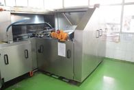 Máquina comercial automática completa do fabricante do cone do waffle do gelado de 71 placas de cozimento (9m longos)