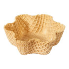 Calibre friável dos cones 92mm do waffle do chocolate da galdéria do CE, tamanho de Custon