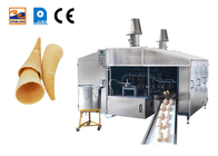 Linha de produção máquina industrial comercial do cone da bolacha de 28 placas do fabricante da bolacha