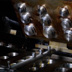 Galdéria automática de aço inoxidável Shell Production Line Large Tart Shell Production Equipment