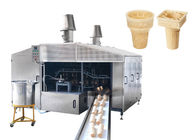 Energr que salvar a máquina comercial industrial do cone do waffle do fabricante 0.75kw do waffle 3500L x 3000W x 2200H personalizado