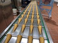 Placas de cozimento do ferro fundido 47 que gerenciem a máquina do cone de Wafffle