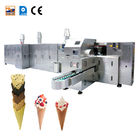 Fabricante comercial do cone do waffle do gelado com detector de metais