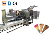 Máquina da produção do rolo de ovo da bolacha, multi máquina chinesa automática funcional do grupo do cone de gelado.