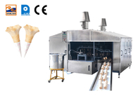 Linha de produção automática equipamento do cone da bolacha de produção alimentar da bolacha