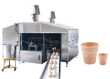 Inteiramente máquina do cone de gelado de Antomatic com rápido aquecendo acima o forno 380V