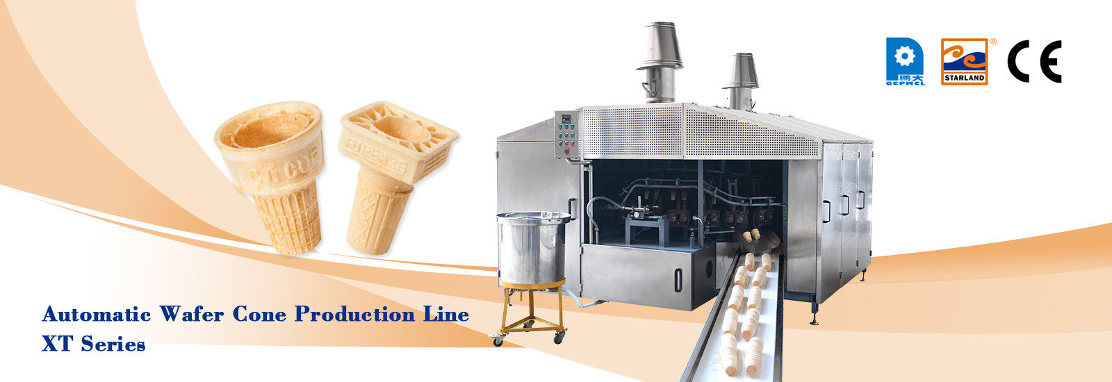 qualidade Linha de produção do cone do açúcar do rolo fábrica