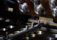 Linha de produção Multifunction totalmente automático da bacia do waffle com moldes substituíveis