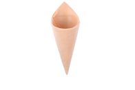 Cone feito a mão do açúcar do gelado, costume Flavored mergulho do cone do chocolate