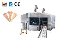 Linha de produção automática de cone de wafer 0,75kw Máquina para fazer cone de sorvete de wafer