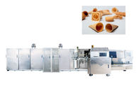 O fabricante profissional do cone de gelado do waffle, fabricação do açúcar faz à máquina a garantia de 1 ano