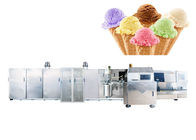 De alta capacidade 3500 PCS/máquina do cone de gelado da hora menos consumo do gás