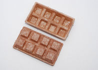 Certificação relacionada quadrada do CE dos cones do waffle do chocolate da produção do gelado