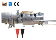 Máquina automática para fazer casquinhas de sorvete 1,5 hp Máquina de assar casquinhas de açúcar enroladas