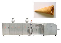 Equipamento de fabricação flexível do gelado para o cone do açúcar/cesta do waffle
