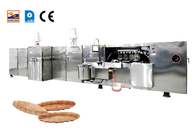 Fabricante de rolo de ovo de aço inoxidável semiautomático para fabricação de biscoitos de wafer para fábrica de lanches