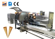Linha de produção de casquinha de açúcar laminada Máquina de fazer casquinha de sorvete comercial