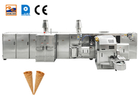 Creme industrial Sugar Rolled Cone Baking Machine dos SS Sugar Cone Production Line Ice