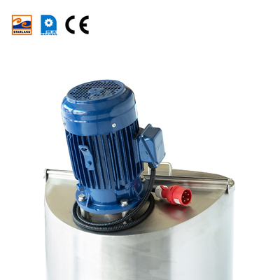 Máquina de mistura de massa industrial de 120L Mistura de bateria de alta velocidade