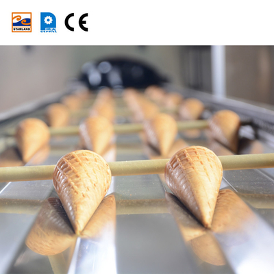 Cinturão transportador de distribuição de alimentos de aço inoxidável de 380V com CE