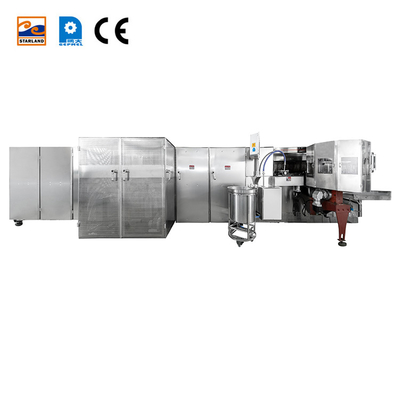 Linha de produção automática de cestas de waffle multifuncional de primeira linha