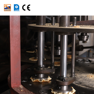 Linha de produção de cestas de waffle personalizáveis com motor principal de 2,0 hp / 1,5 kW