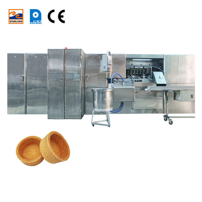 Fabricante automático de conchas de tartes de aço inoxidável