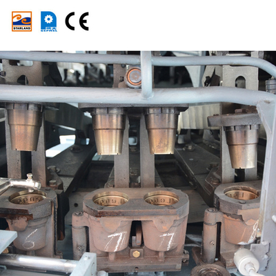 0.75kw Especificação do motor principal Linha de produção automática de cone de wafer com CE