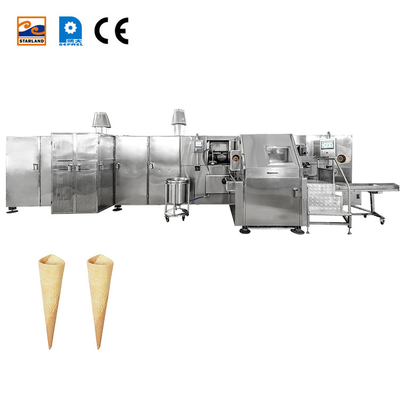 Barquillo Cone Baker de aço inoxidável comercial ajustável com CE