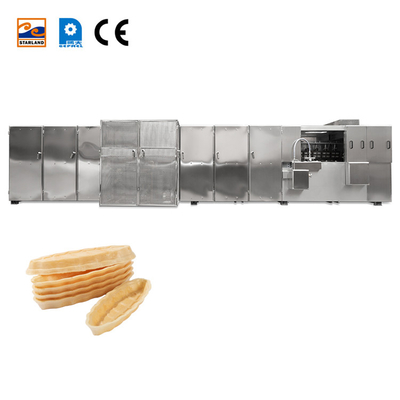 Controle PLC Monaka Equipamento de produção de wafer de aço inoxidável