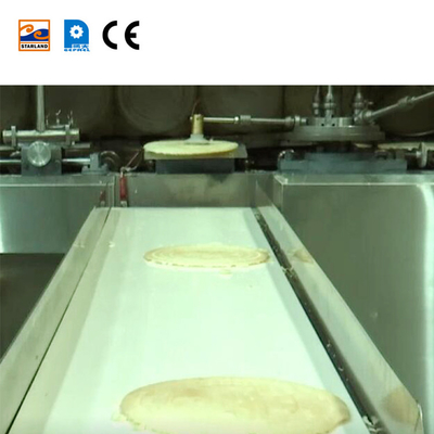 Equipamento de produção de wafer de gás Obleas personalizado com controle automático de temperatura e exibição digital