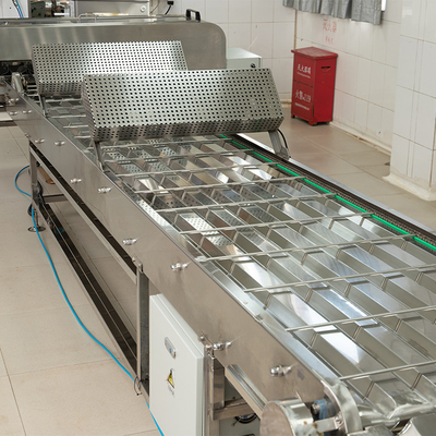 Transportador de arrefecimento de Marshalling para linha de produção com alimentação 220V/380V
