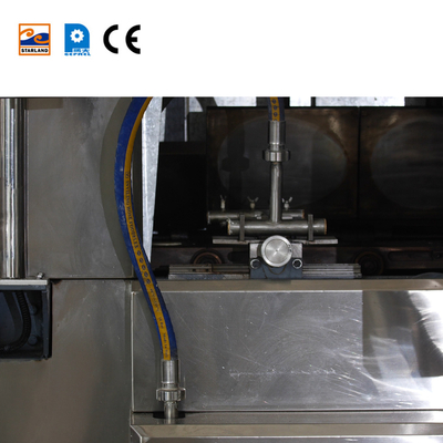 Linha de produção de cone de açúcar de forno a gás multifunção totalmente automática