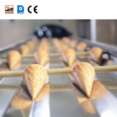 Acessórios para Transportador de Resfriamento de Cone para Linha de Produção de Cone Fácil de Instalar
