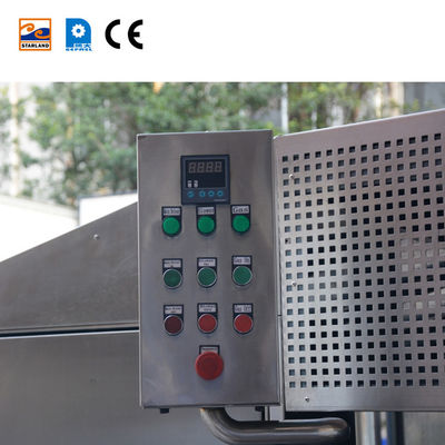 Linha de Produção de Cones de Bolacha com Textura de Material de Aço Inoxidável e Função Automática