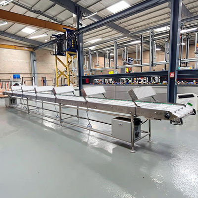 Acessórios para linha de produção de cone com padrões industriais em aço inoxidável