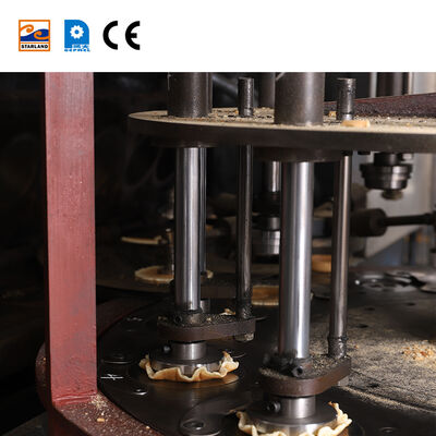 Sistema de controlo PLC Linha de produção de cestas de waffle Equipamento de estrutura de aço inoxidável que proporciona fluxo de trabalho e redução do tempo de inatividade