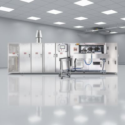 Linha de Produção Automática de Casquinhas de Sorvete Tipo Wafer com Sistema de Controle PLC para Fabricação de Casquinhas de Sorvete