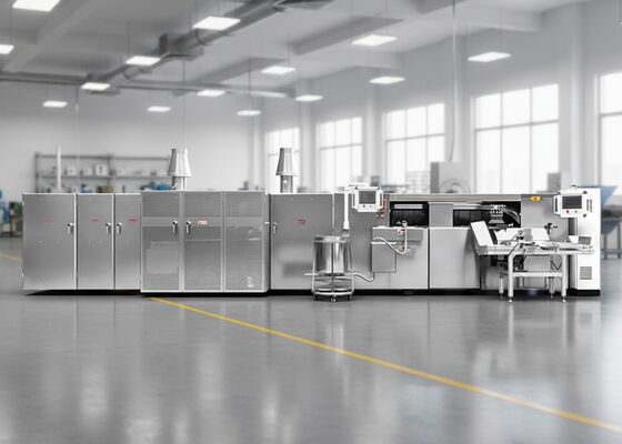 Linha de Produção Automática de Rolinhos de Ovo Projetada para Produção Consistente e Manutenção Fácil na Indústria Alimentícia