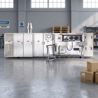 Equipamento automático de produção de cone de wafer fornecendo suporte técnico de vídeo após o serviço para manter o produto consistente