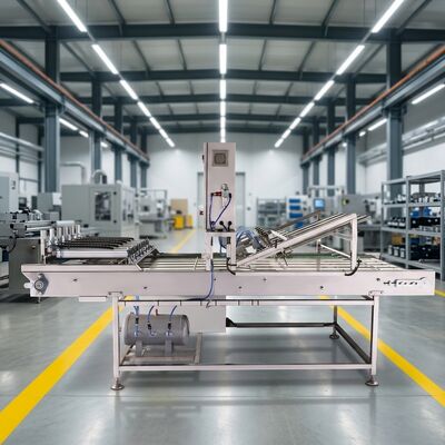 Dispositivo automático de mangas de cone de aço inoxidável, incluindo especificação do motor principal, construído para linha de produção de cone industrial