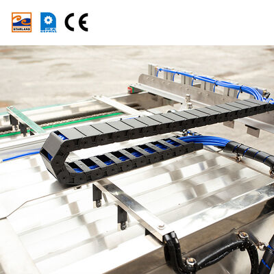 Dispositivo automático de mangas de cone de aço inoxidável, incluindo especificação do motor principal, construído para linha de produção de cone industrial