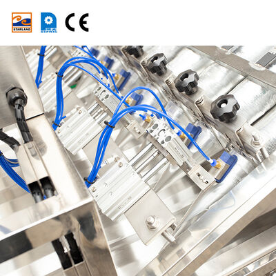 Dispositivo automático de mangas de cone de aço inoxidável, incluindo especificação do motor principal, construído para linha de produção de cone industrial