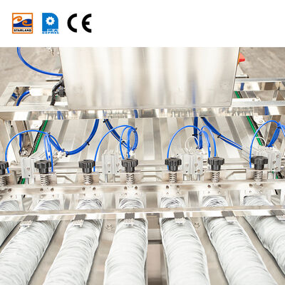 Dispositivo automático de mangas de cone de aço inoxidável, incluindo especificação do motor principal, construído para linha de produção de cone industrial