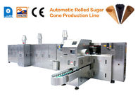Máquina automática do gelado do cone do açúcar 1800H de aço inoxidável