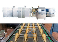 Linha de produção rolada CBIII-61A*/CBIII-61x2A* automáticos completos do cone do açúcar do waffle