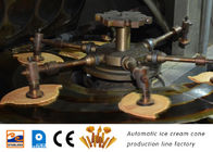 Equipamento de produção totalmente automático do cone, com 63 moldes 260*240mm de cozimento, com o molde 260*240mm de cozimento de 63 moldes