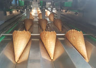 Tipo cone do túnel de gelado automático do equipamento da loja de gelado que faz a máquina